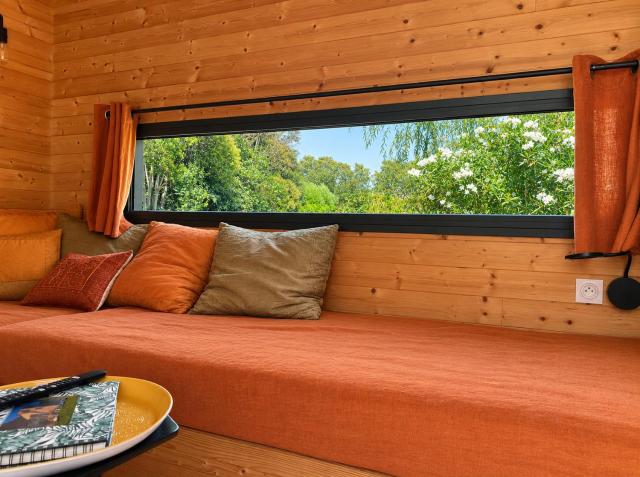 Tiny House atypique tout confort 4 pers jardin
