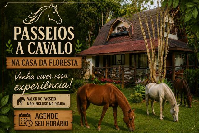 Casa na Floresta em Campos do Jordao