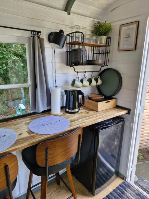 Tiny House dat Lüttje - Glamping im Bauwagen an der Elbe