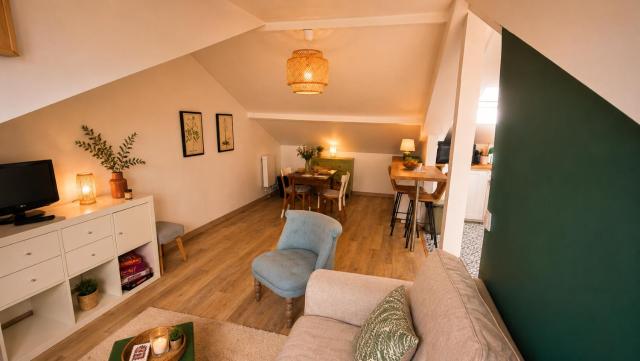 Appartement lumineux tout équipé à Saint-Leu-la-Forêt Gare Ligne H Paris Direct