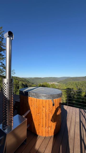 Dôme Aura-Insolite-Sauna-Bain-Nordique-Climatisé
