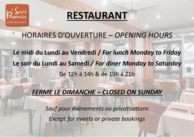 Logis Hôtel Restaurant Saint Romain