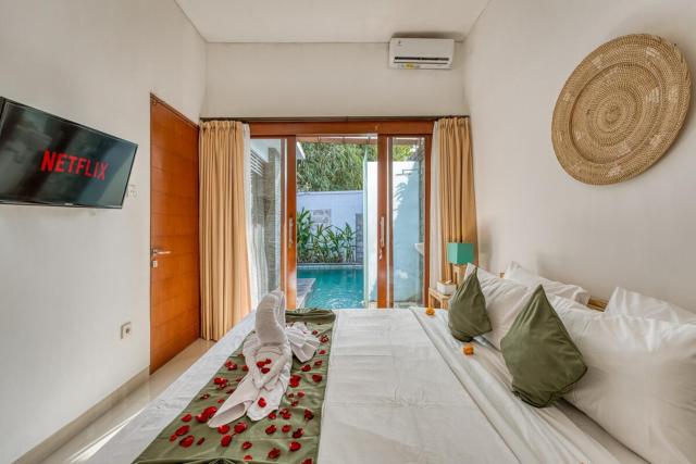 Hidden Tropical 2bd Villa with Pvt Pool in Canggu