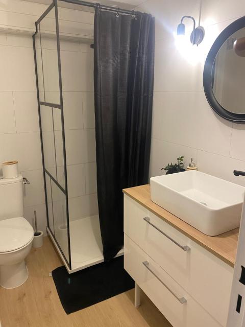 Appartement T2- independant- en sous sol maison familiale - sans cuisine - près de Tours