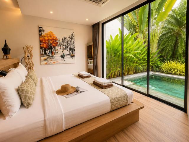 Modern Tropical Villa 2 BR with Pool & Jacuzzi - Cocoon1 34-12