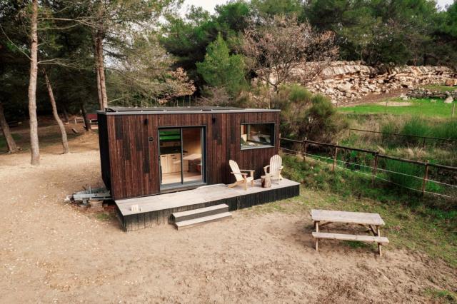 Regagnas - Parcel Tiny House - Tiny House proche de Marseille au cœur d'une chèvrerie MAE-8111