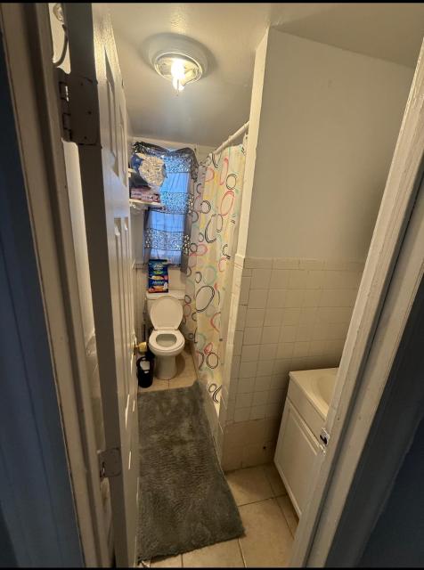 One bedroom share living room and bathroom