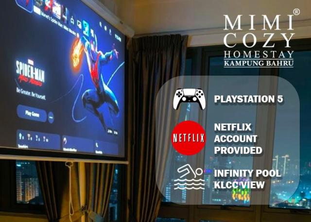 Cozy Studio Cinema & PS5 I Pool With KLCC View