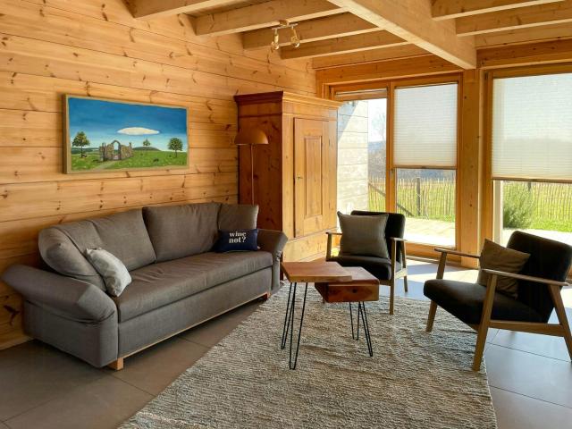 Apartment in a log cabin on a vineyard