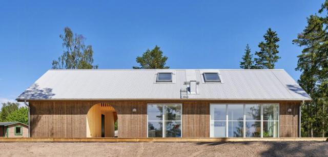 Modern house in Stavestrom Stockholm Archipelago