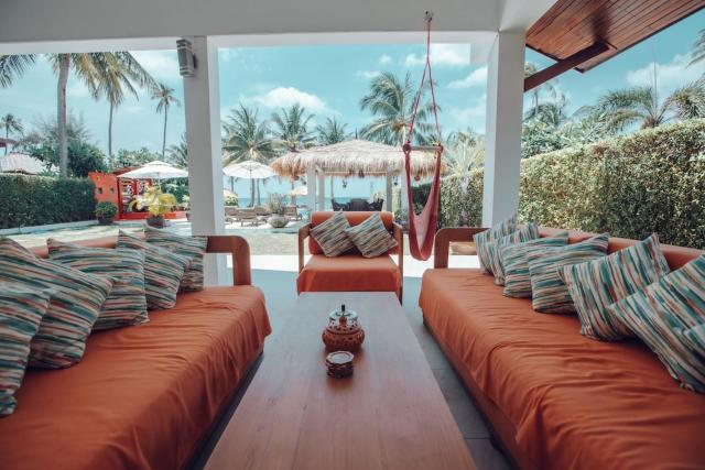 Malee Beach villa beach villa med pool