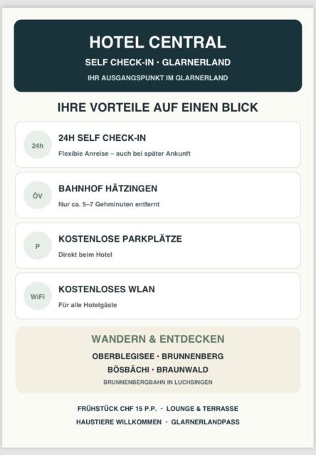 Hotel Central - Self Check-in