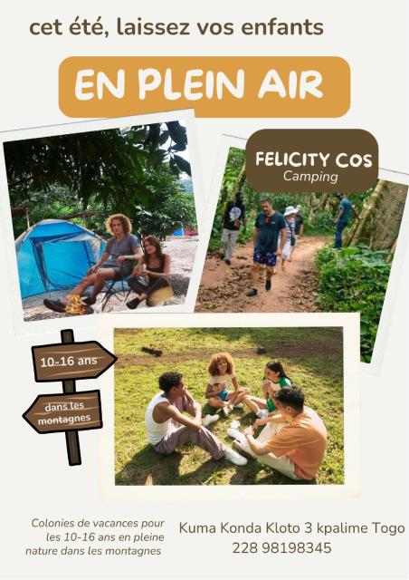 Felicity Cos camping