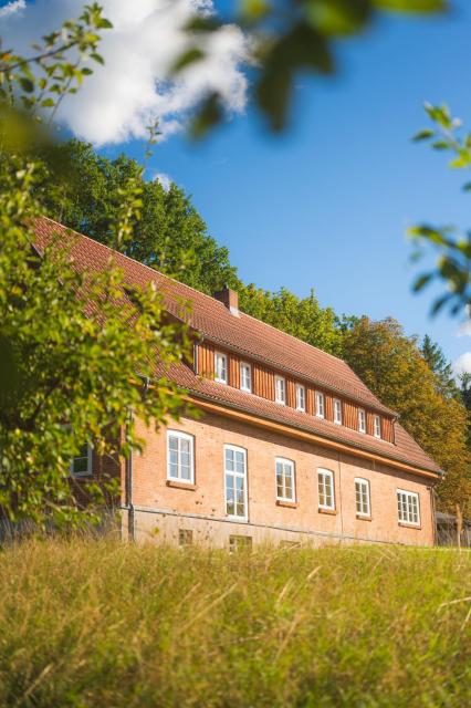 Berghaus über dem Inselsee l Herberge auf dem Hoff Schawernack