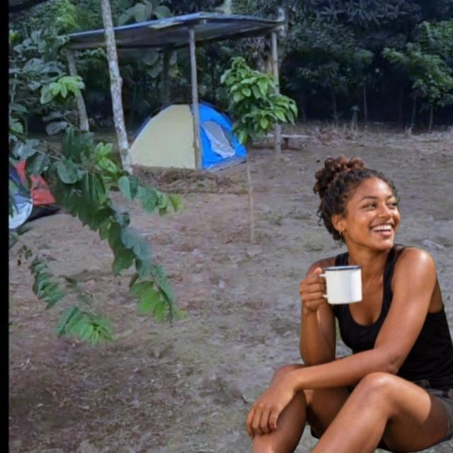 Tent camping