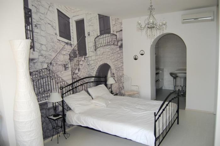 Studio apartment for 2 adults and 1 child