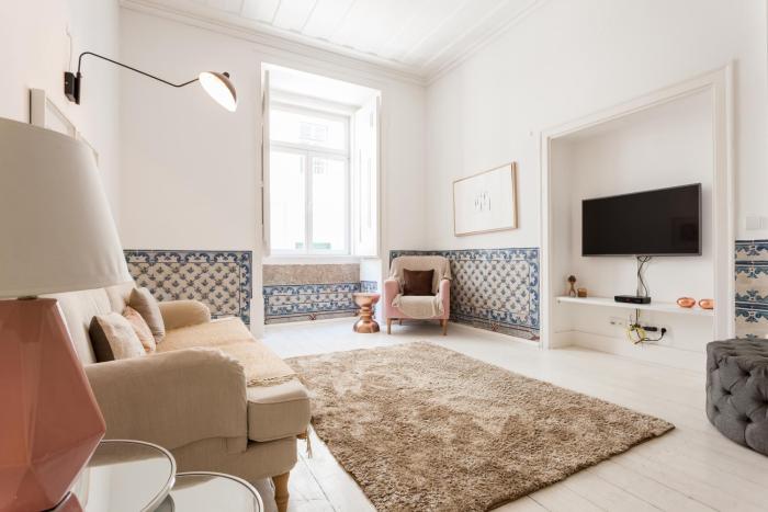 Baixa Tile Blue Two Bedroom Apartment  by LU Holidays