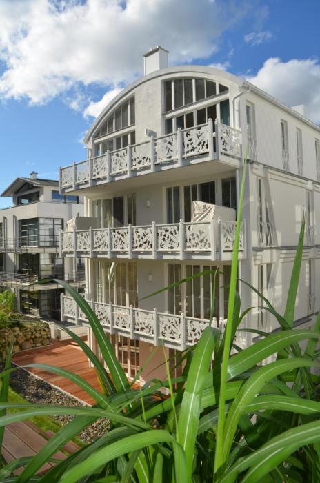 Villa Johanna in Sellin - WG 13 mit Kamin und zwei Balkonen