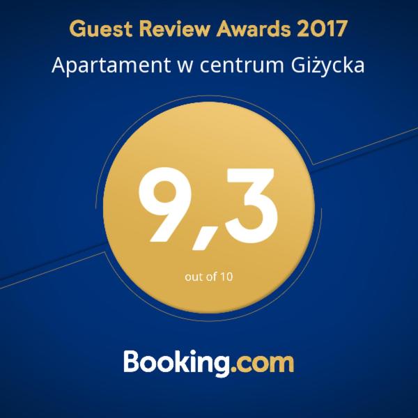 Apartament w centrum Giżycka