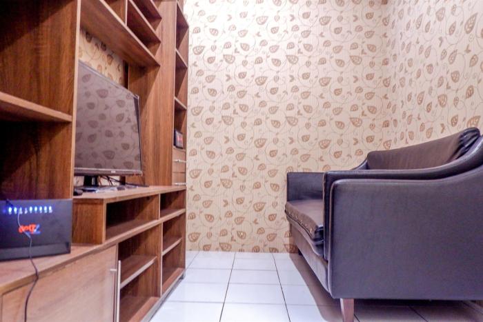 Strategic 2BR Menteng Square Apartment By Travelio