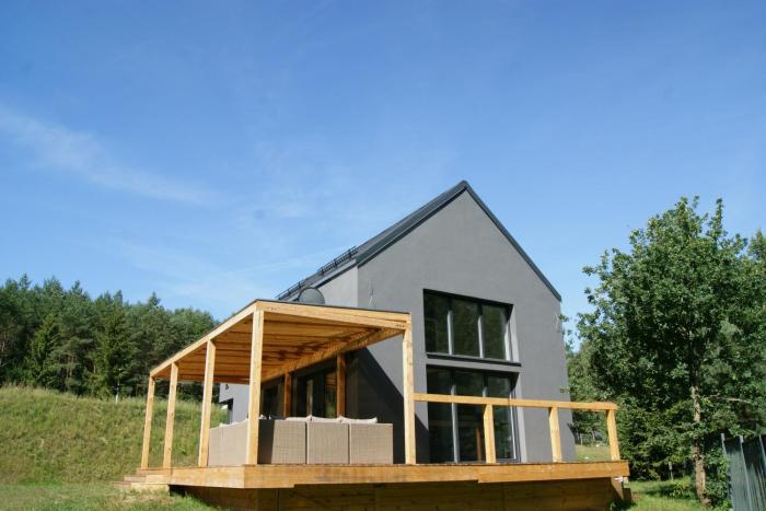 Calm House Krzynia - dom nad jeziorem do wynajęcia