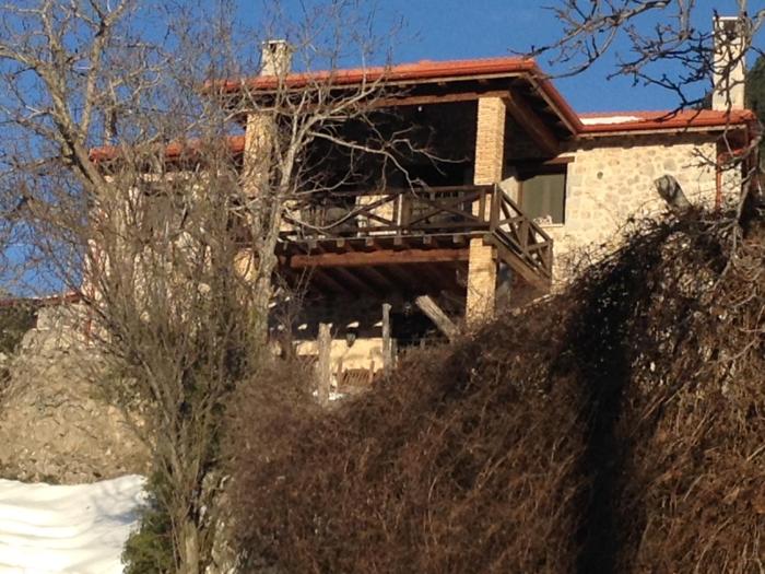 Vargiani Stone Retreat with Fireplace & View