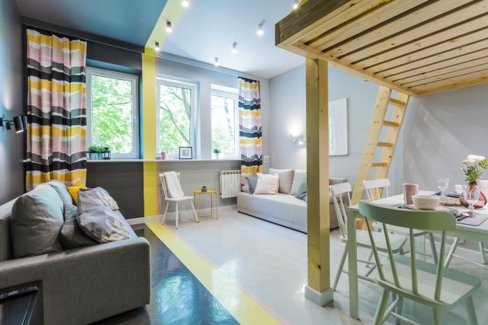 Powiśle Vistula RiverOld Town- with a Mezzanine