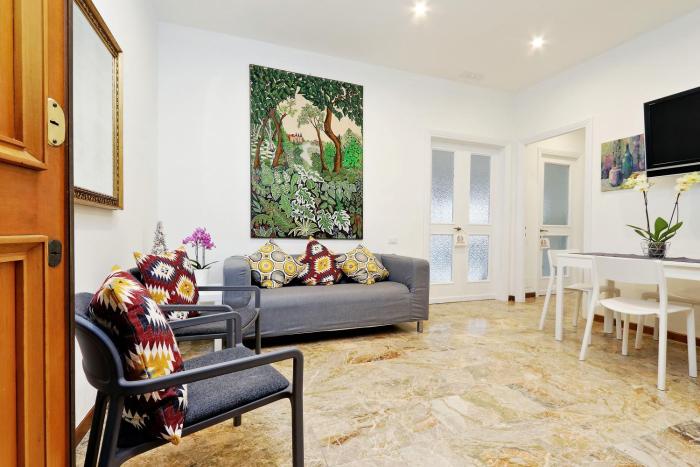 YCH-TRASTEVERE cozy flat for 8 people