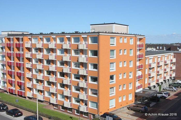 Kleiner Meerblick im Haus Windhuk - Appartement 49