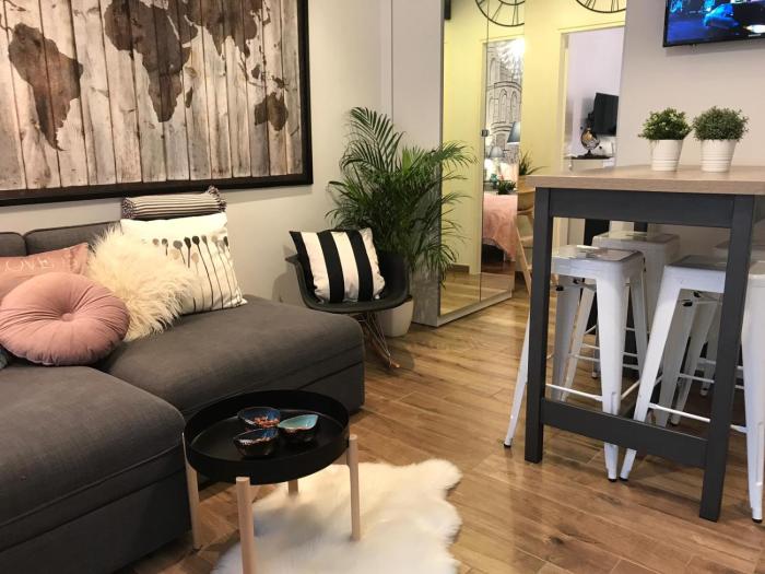 Arena Design Apartments with FREE Private Parking and with a terrace