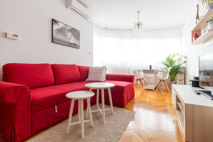 "Apartment Zagreb Idila Center", with a balcony, speed WiFi