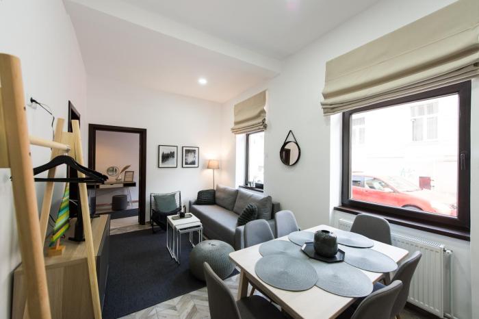 Charming Old Town Flat with Mountain View