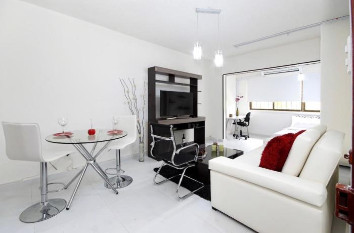 Apartaestudio lujoso con aire acondicionado