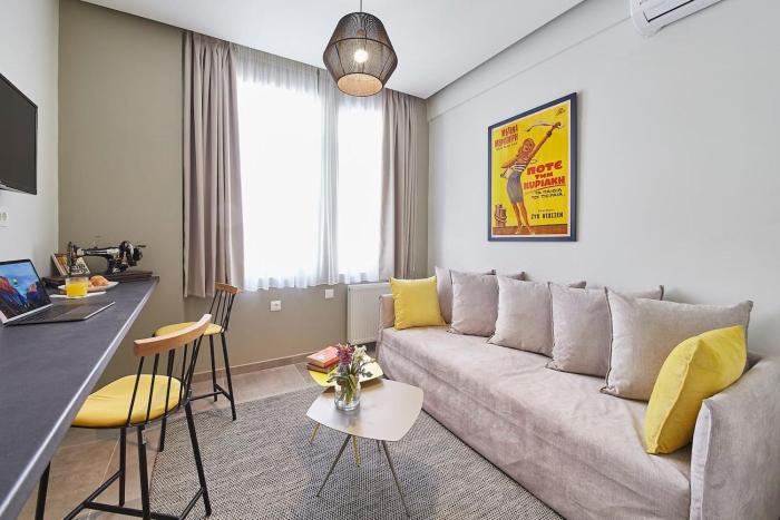 Walk through Athens from 1-bdr next to Acropolis!