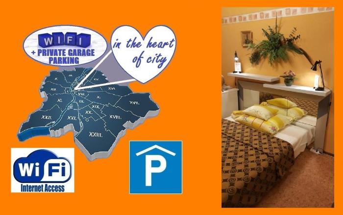 Room in the Budapest city center