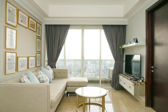 Luxurious 2BR with Private Lift at Menteng Park Apartment By Travelio