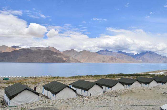 Tso Camp Man Pangong Lake