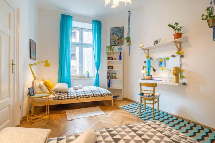 Blue Peace-apartment with FREE PARKING in center for 1-6 people