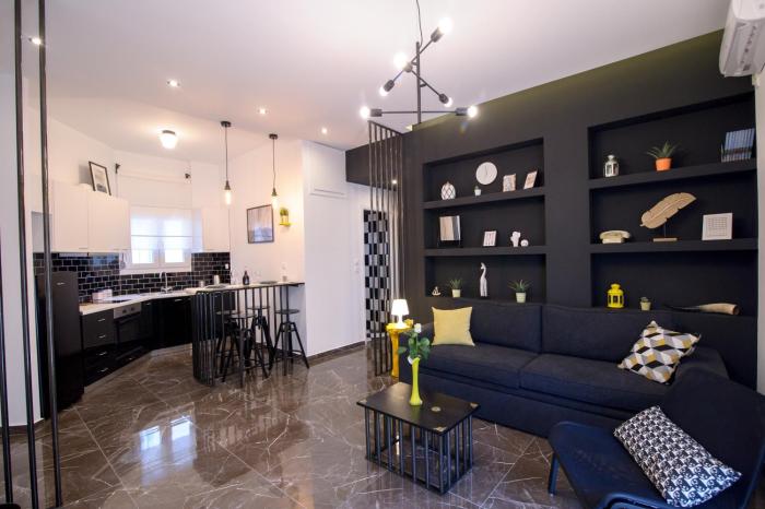 Athens new flat with big balcony