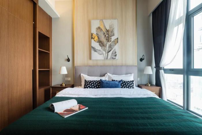 TriBeCa 2bedroom 3min walk to bukit bintang 2 rooftop pool