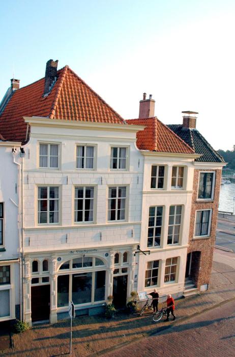Hotel de Vischpoorte, centrum Deventer en aan de IJssel