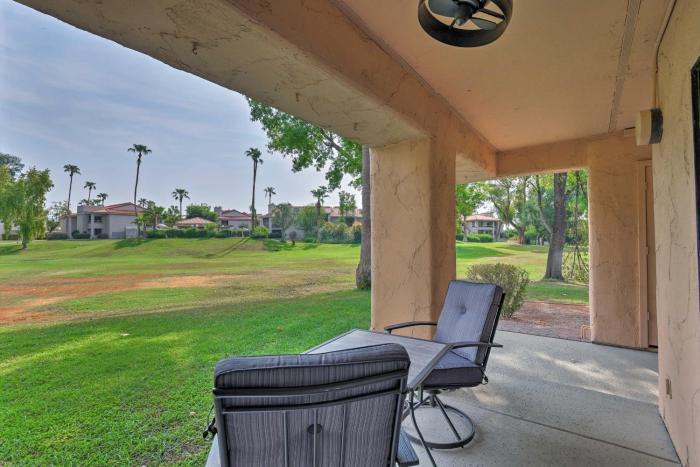 Scottsdale Retreat w Patio & Greenbelt Views!