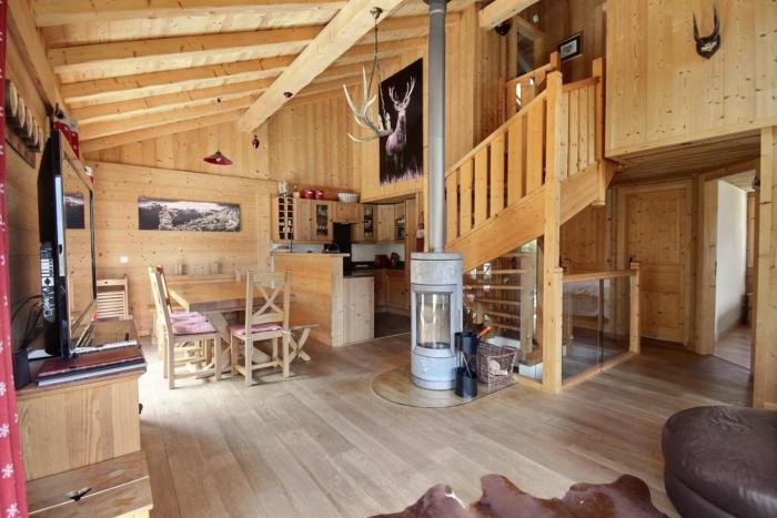 CHALET SAUNA AU PIED DES PISTES - SAINT JEAN DAULPS STATION - 14 PERSONNES - CHALET PHOENIX