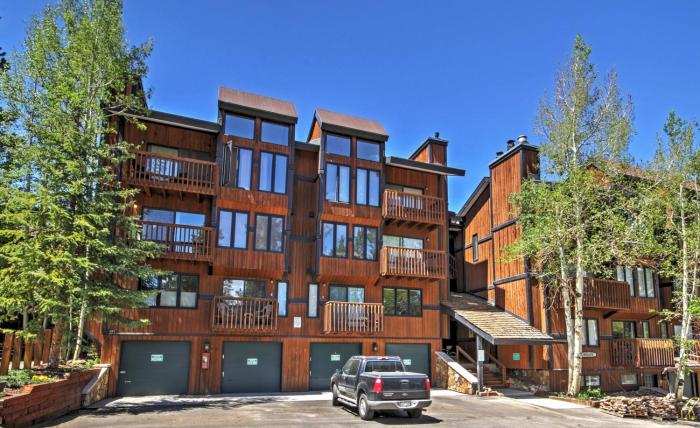 Pool and Hot Tub Access Mountainside Breck Condo