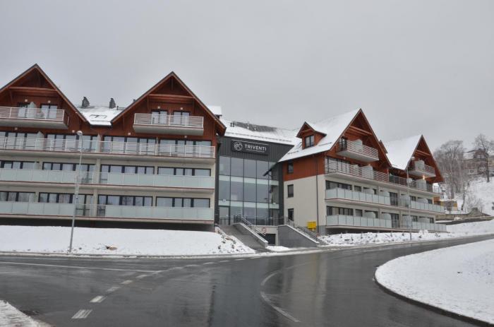 Triventi z widokiem na Śnieżkę