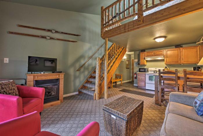 Studio with Loft about 2 Mi to Park City Mountain Skiing