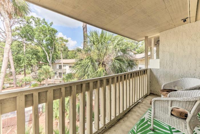 Patio and Walk to Beach Hilton Head Island Townhome