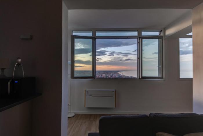 Camera Deluxe in favoloso attico vista mare