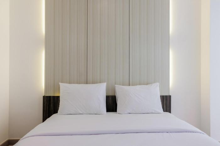 Fully Parquette City View Studio Apartment at M-Town Residence By Travelio