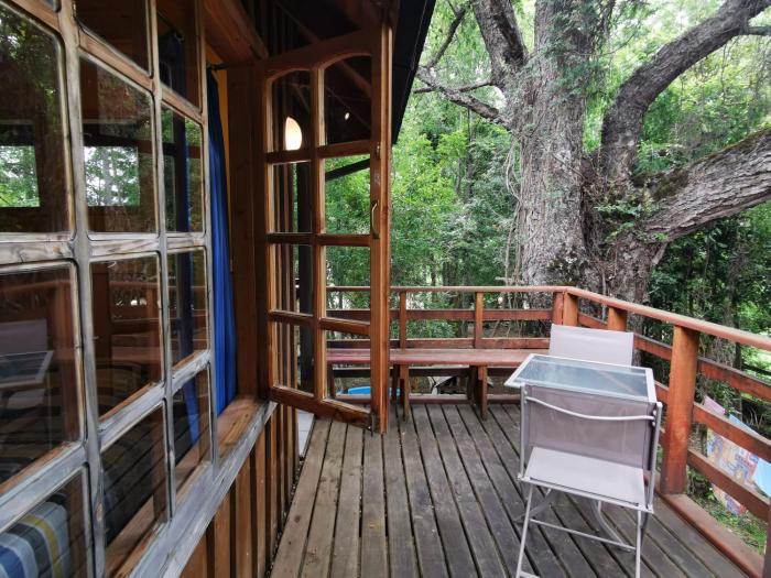 Cabaa Pudomo en Coaripe - Cercana al lago